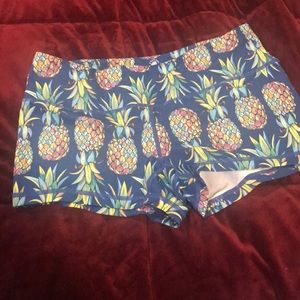 Spandex workout shorts